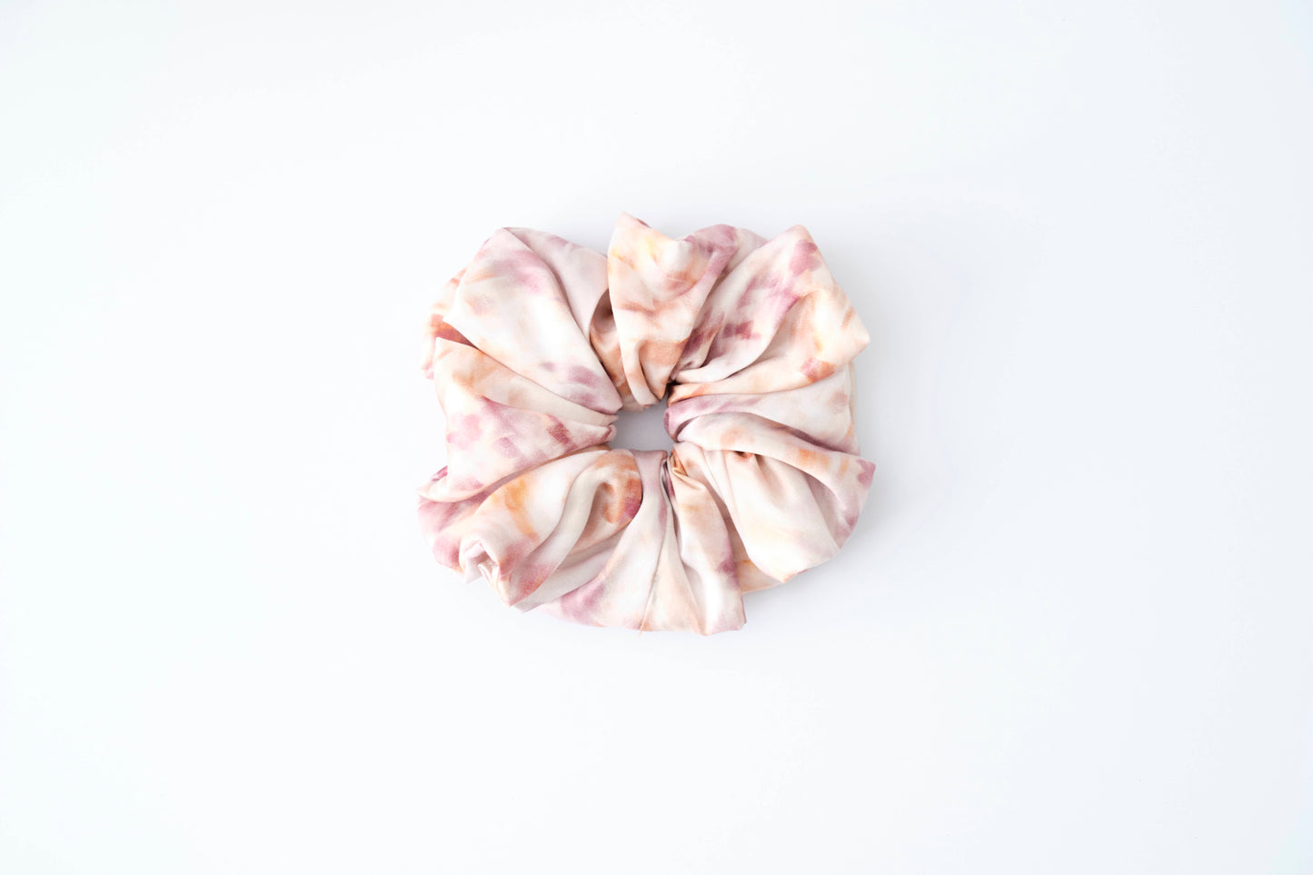 Flora Silk Scrunchie - Delicate Floral Hair Tie